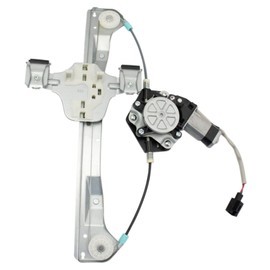 TRQ Rear Right Power Window Regulator & Motor Assembly Passenger Side Compatible with 2006-2012 Ford Fusion 2007-2012 Lincoln MKZ 2006 Zephyr 2006-2011 Mercury Milan FO1551131