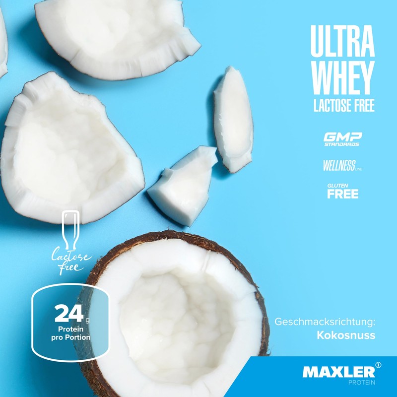 Maxler Ultra Whey Protein Lactose Free - 24 g Protein