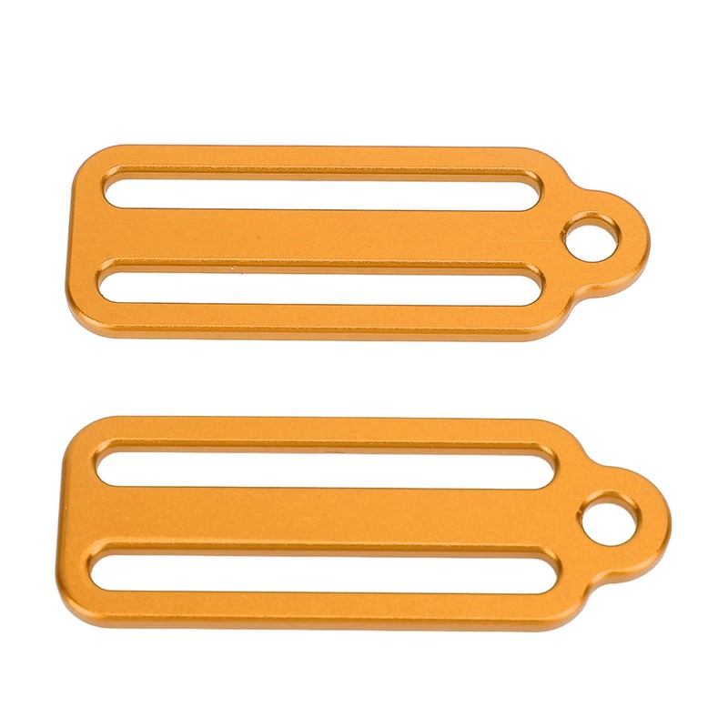 Scubas Diving Slide Fixing Buckle Stoppers Aluminium Alloy Lightweight Weight