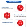 QUARKZMAN Pack of 2 Threaded Ball Knobs, M16 Female Thread
