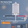 SURAIELEC 15 AMP WiFi Smart Timer Switch for Outdoor Electrical