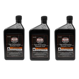 Western 3PK Genuine Original Hydraulic Fluid Snow Plow Oil 49311 Quart Bottle