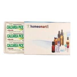 Homeomart.com Calcarea Picrata Homeopathy Pellets (Pills) in 200C Potency, Pack of 3