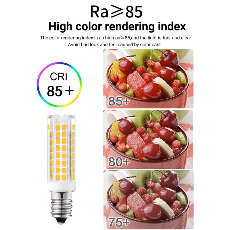 2-Pack E14 Socket Light Bulb, Range Hood Light Bulb European