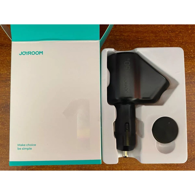 Joyroom Cargador Auto Joyroom Cr-cl21-carga Rápida Pd3.0 Y Qc3.0 Rgb