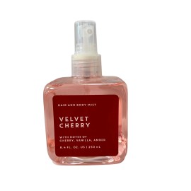 Tru Fragrance Velvet Cherry Hair and Body Mist 8.4 fl oz 250ml