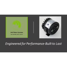 Aquatec Permeate Pump.  Aquatec ERP-500 For Reverse Osmosis (Mounting Options) - Pump + Mounting Clip