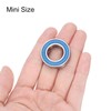 sourcing map 10pcs 6902-2RS Miniature Deep Groove Ball Bearings 15x28x7mm