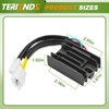Voltage Regulator Rectifier for Arctic Cat 300 2x4 4x4 1998-2001,