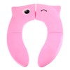 Kids Folding Potty Seat Pad Portable Travel Baby Toddler Toilet