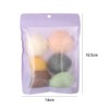 6 Color Water Drop 100% Konjac Wash Face Flutter Natural