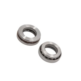Motoforti 2pcs Silver Tone Motorcycle Steering Stem Thrust Ball Roller Bearing for GN-125 Long-lasting