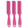 Uonlytech Hair Cutting Razor Comb Set 2 Sides Hair for