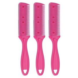 Uonlytech Hair Cutting Razor Comb Set 2 Sides Hair for Styling and Trimming