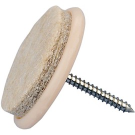 Shepherd Hardware 9840 3/4-Inch Heavy Duty Felt Gard Pads, Beige, 8-Pack