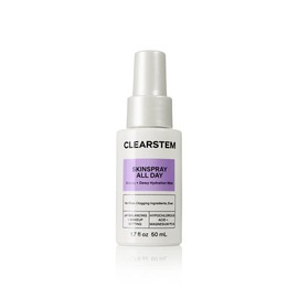 CLEARSTEM SKINSPRAY ALL DAY – Hydrating Face Mist for Acne-Prone Skin | Calms Redness, Balances Oil, Boosts Glow with Antioxidants – 4 oz