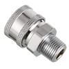 RIDGE WASHER Pressure Washer Adapter Set, 3/8 Inch Quick Connect
