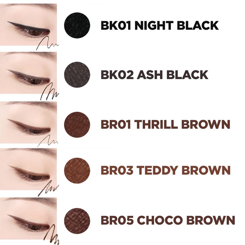 THESAEM Eco Soul Powerproof Super Slim Eyeliner - Smudge Proof