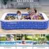 OEVES Inflatable Swimming Pool for Kids and Adults Full-Sized Family