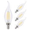 KINUR E12 Candelabra led Light Bulbs 4 Watt (40 Watt