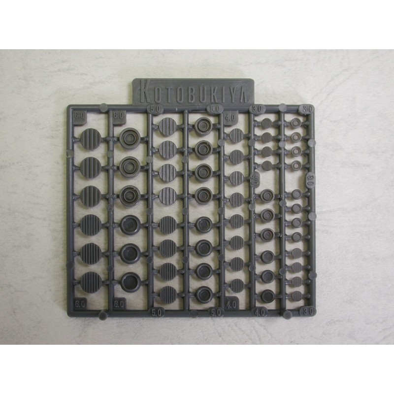 M.S.G Modeling Support Goods Plastic Unit P120 Round Mold IV