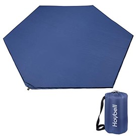 Hoybell Playpen Mattress, Compatible with POP 'N GO Baby Playpen, 59 inch Hexagon Playpen Mat, Portable Playard Mattress Indoor and Outdoor, Self Inflatable, Comfortable with Carry Case