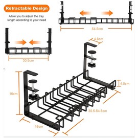 Forge Under Desk Cable Tray