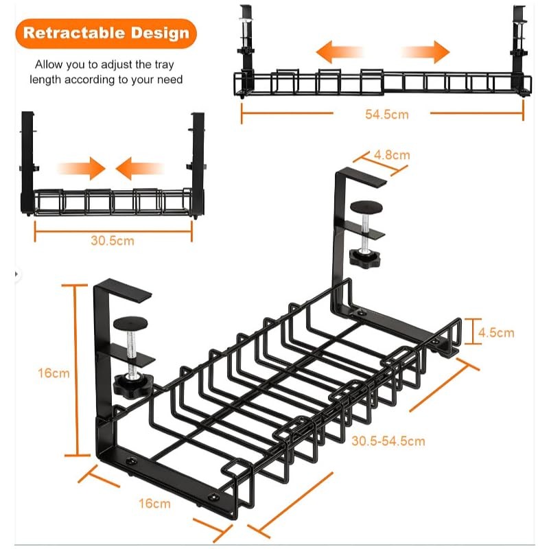Forge Under Desk Cable Tray