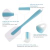 Espátulas Miserable 27cm Silicon Reposteria Cocina Decorar 4pz F