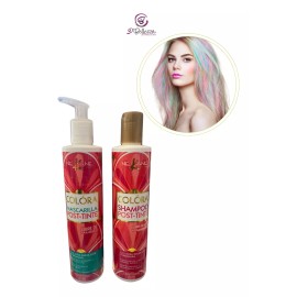 Nekane Set Shampoo Y Mascarilla Post Tinte Sin Sal Nekane Colóra