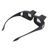 Prism Glasses Stylish Compact Black Large Resin Glass 16cm Frame
