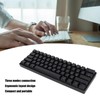 Mechanical Keyboard 61 Keys Three Modes Support Wireless Portable Ergonomic