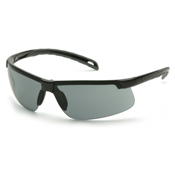 (12 Pair) Pyramex Ever-Lite Glasses Black Frame/Gray Lens (SB8620D)