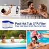 Hot Tub Replacement Filter Cartridges - Compatible with All RELXTIME,