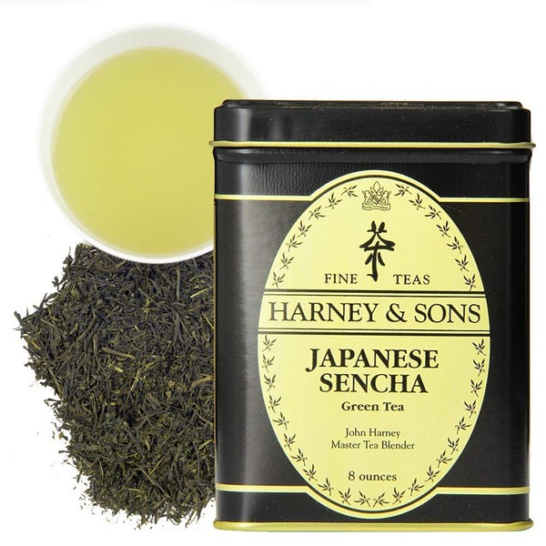 Harney & Sons Japanese Sencha Tea | 8 oz Loose Leaf Tea