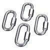 Mgoodoo 316 Stainless Steel Ring Catch, Quick Link, O-Shaped Carabiner,