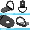 20 Stück Zurrösen, D Aufbauring Zurröse 36x25mm, Zurrösen für Anhänger