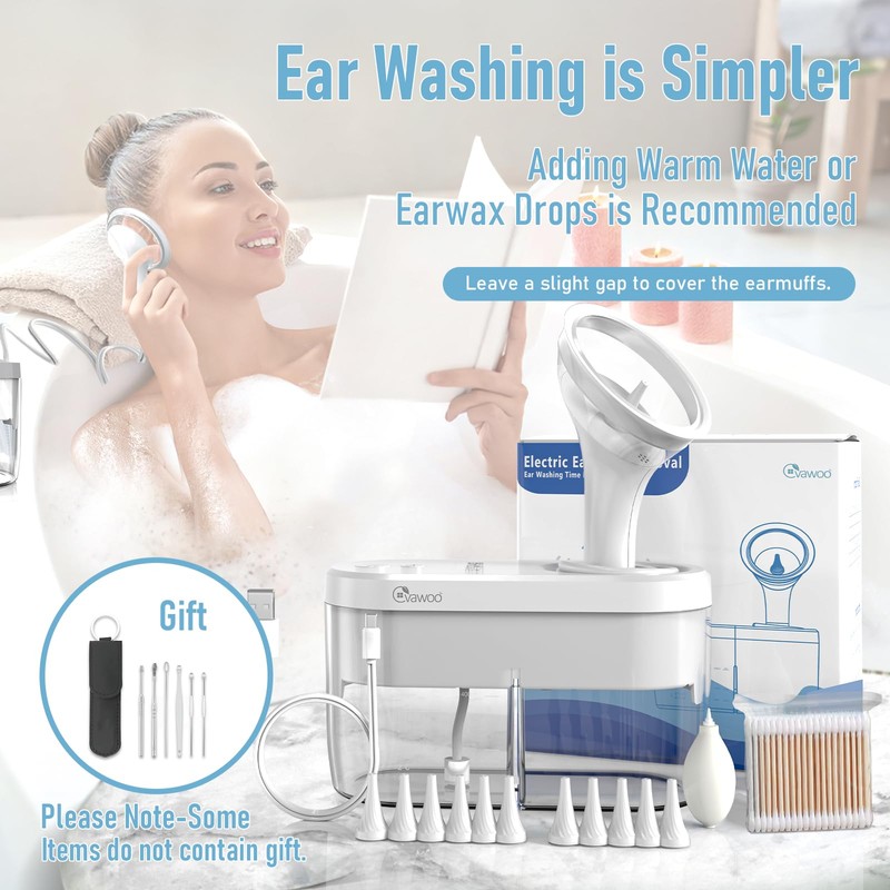 EVAWOO Ear Wax Removal, Ear Cleaner Earwax Removal Kit Tool
