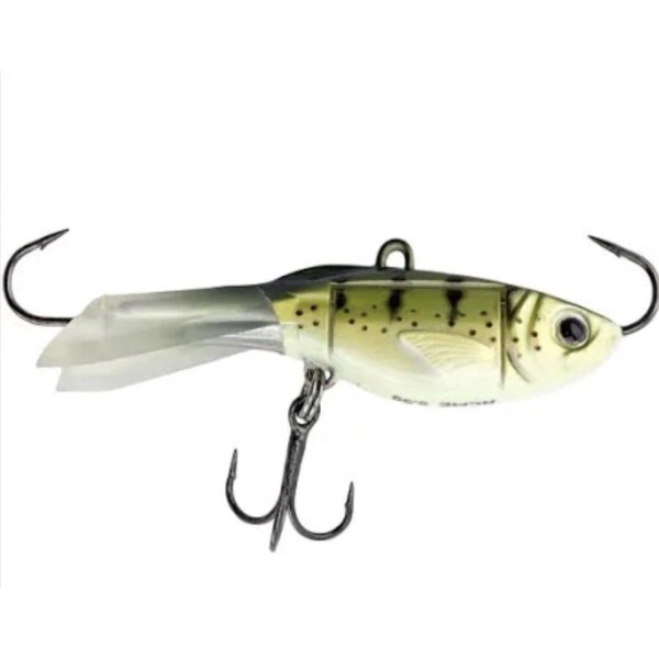 Acme Hyper Glide 1.5” Ice Fishing Jig Glow Perch FREE