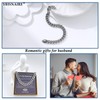 YBISNAIRE Valentines Day Gift for Men Husband from Wife, Romantic