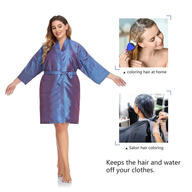 PERFEHAIR Salon Client Gown Robes Cape, Hair Salon Smock for
