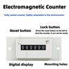 Pulse Counter, CSK6-YKW 6 Digit Electromagnetic Pulse Counter 110V /
