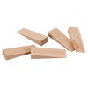 haggiy Wooden Wedges - Wheel Chocks, Mixed Dimensions 6 mm