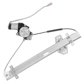 Obaee 748-512 Rear Left Driver Side Power Window Regulator with Motor Compatible with Honda Pilot 2003-2008, Replace OE 72750-S9V-A01, 72750-S9V-A02, WL48512, 2120051, 660502