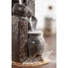 LAMDAWN Unique Cascading Basins Ceramic Waterfall Incense Holder, Paired with