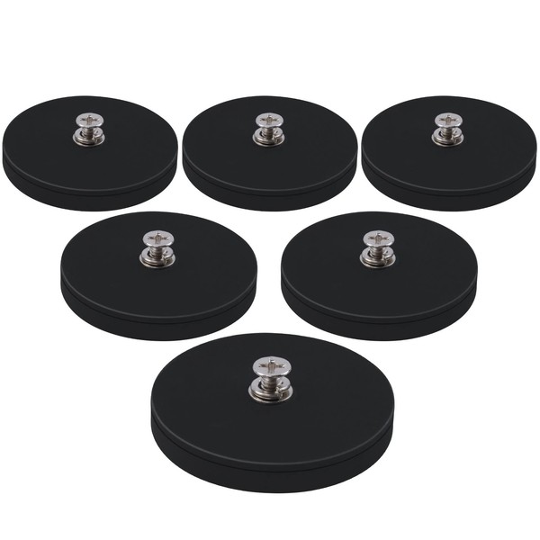6pcs Super Strong Neodymium Magnets 43mm Anti Scratch Base Magnet