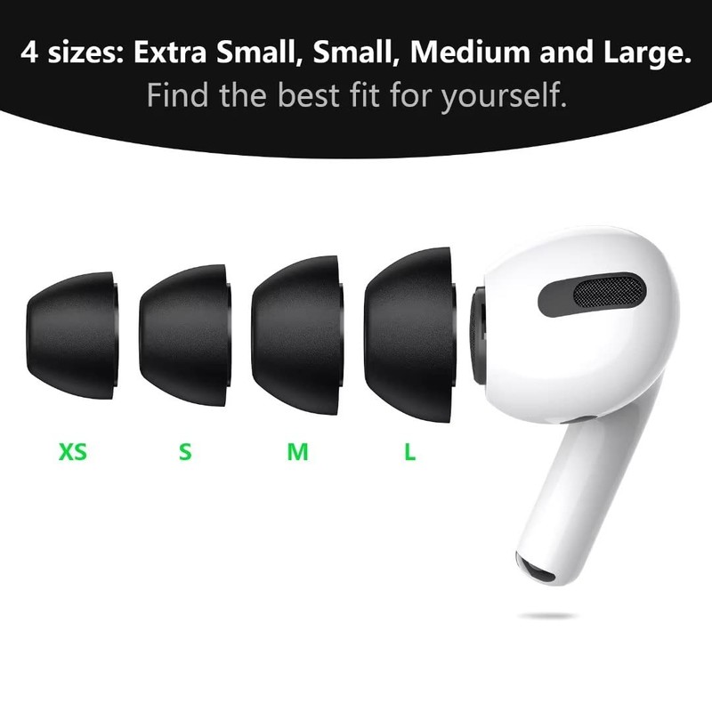 Lanwow Premium Memory Foam Tips for AirPods Pro & AirPods