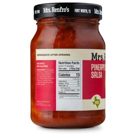 Mrs. Renfro’s Pineapple Salsa – Gluten Free (16-oz. jars, 2-pack)