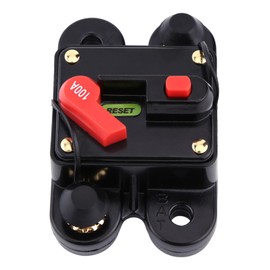 Circuit Breaker DC12V Circuit Breaker Reset Fuse 80-300A for Car Marine Boat Bike Stereo Audio (100A)