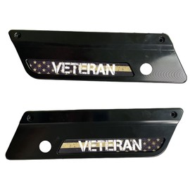 Kustom Cycle Parts Premium Aftermarket Veteran American Flag Saddlebag Inserts! Comes in pairs. Fits Harley Davidson Touring Models. Street Glides Road Glides Road King Ultra Eletra Glide. Made in USA (2013 and Older)